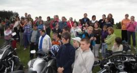 Motocykliści spotkali się z uczniami SOSW