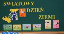 Święto Ziemi w Szkole Podstawowej nr 5  w Zambrowie