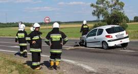 Skutki kolizji na drodze krajowej nr 8, 31.07.2013r.