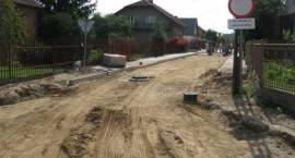 Przebudowa ul. Słonecznej/fot. Łukasz Laskowski