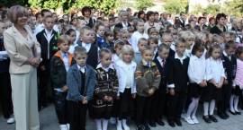 Inauguracja roku szkolnego w SP3 w Zambrowie /Fot. Grzegorz Zawistowski
