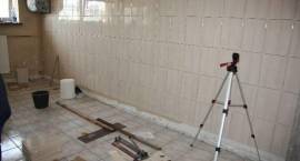 Trwa remont hali sportowej przy Miejskim Gimnazjum nr 1 w Zambrowie