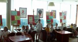 Sportowcy z MP1 Akademia Malucha w Zambrowie w Centrum Olimpijskim w Warszawie /Fot. z...
