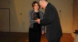 Złotego Żubra odbiera Mariola Zalewska - CAMERATA /Fot. G.Zawistowski