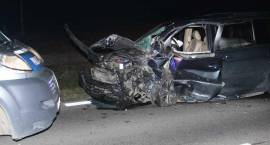 Tragiczny wypadek na DK66 Zambrów - Wysokie Mazowieckie k/Wdziękonia
