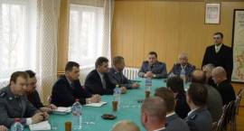 Narada podsumowująca w Komendzie Powiatowej Policji /Fot. st. sierż. Mariusz Dąbrowski