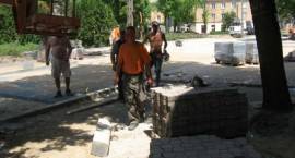 Parking na Pl. Sikorskiego - stan na dn. 06.06.2007 r./Fot. Katarzyna Walendziak
