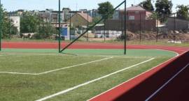 Budowa stadionu lekkoatletycznego przy ZSO została zakończona. /fot. Grzegorz Zawistowski