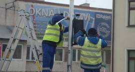 Ruchliwe skrzyżowanie zamknięte w okresie świąt
