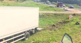 Wypadek autokaru z zambrowskimi kolonistami /fot. czytelnik