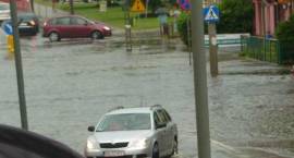 Zambrów i miejscowości na terenie powiatu zalane [foto]