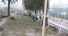 Dobre tempo prac przy modernizacji zambrowskiego stadionu
