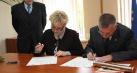 Uroczystość podpisania aktu erekcyjnego pod budowę Zakładu Przetwarzania i...