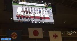 Skander Youssfi podczas XI Mistrzostw Świata Open Karate Kyokushin w Tokio