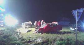 Wypadek na DK8 k/Żabikowa w dn. 2 XI