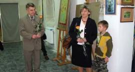 Wernisaż wystawy malarstwa Bożeny i Sławomira Kozłowskich /Fot. K.Walendziak
