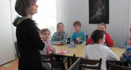 Bibliotekę w Szumowie odwiedził ilustrator
