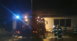 Pożar w budynku handlowo-usługowym przy ul. Magazynowej w Zambrowie w dn. 17.04.2012 r.