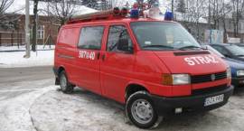 Wyremontowane VW Transportery z PSP będą służyły strażakom ochotnikom w Mroczkach i...