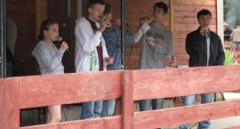 Piknik rodzinny w Ośrodku Caritas w Czerwonym Borze dla więziów i ich rodzin