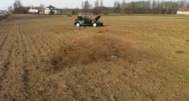 Skutki zdarzenia z dn. 12.04.2012 r. na drodze krajowej nr 8 Zambrów - Warszawa w...