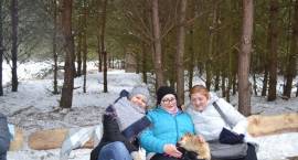 Udany kulig uczestników ŚDS