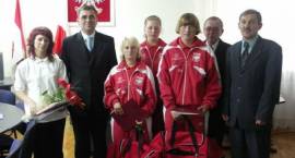 Odprawka olimpijek z SOSW przed wyjazdem do Szanghaju /Fot. Daniel Miedzik