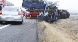 Śmiertelny wypadek na drodze krajowej nr 8 pomiędzy miejscowościami Szlasy Lipno, a...