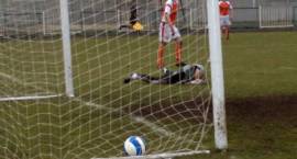 Olimpia Zambrów vs. Promień Mońki /Fot. Daniel Miedzik