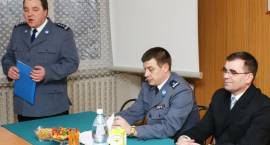 Narada Roczna w Komendzie Powiatowej Policji w Zambrowie /Fot. Mariusz Dąbrowski