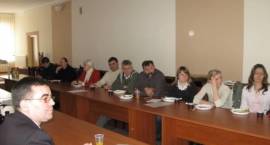 Spotkanie informacyjno - promocyjne w Zambrowie na temat wsi tematycznych /Fot. Anna...