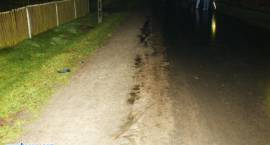 W tym miejscu doszło do potrącenia