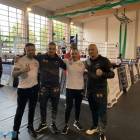 trenerzy Tiger Łomża i UKS Boxing Sokółka