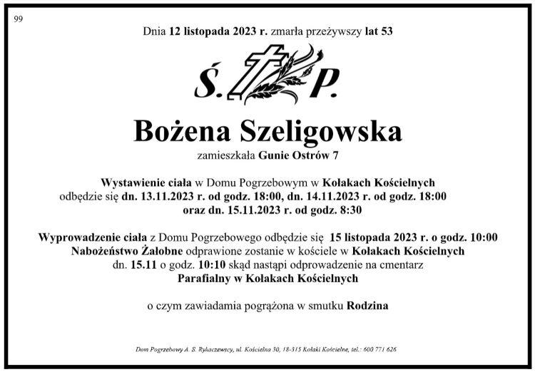 Bożena Szeligowska