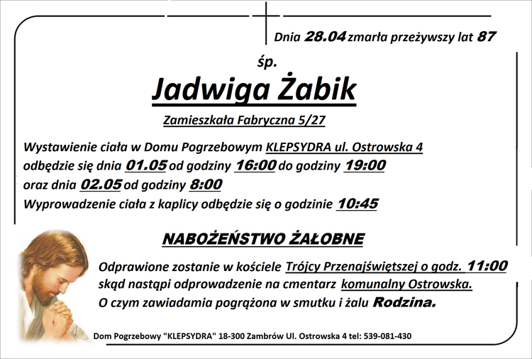 Jadwiga Żabik