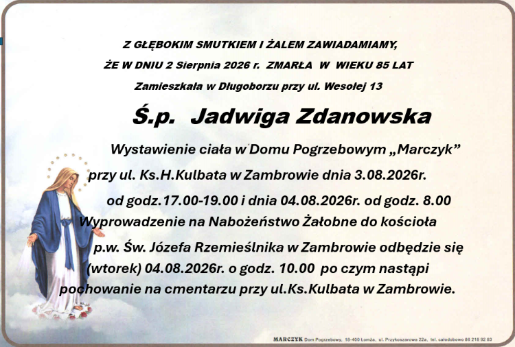 Jadwiga Zdanowska