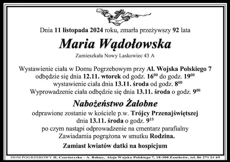 Maria Wądołowska