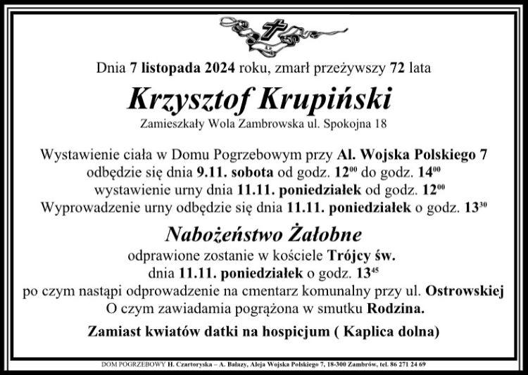 Krzysztof Krupiński