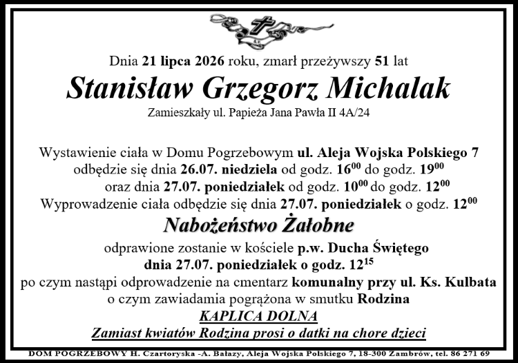 Stanisław Grzegorz Michalak
