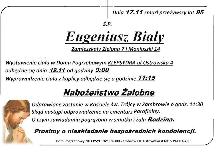 Eugeniusz  Biały