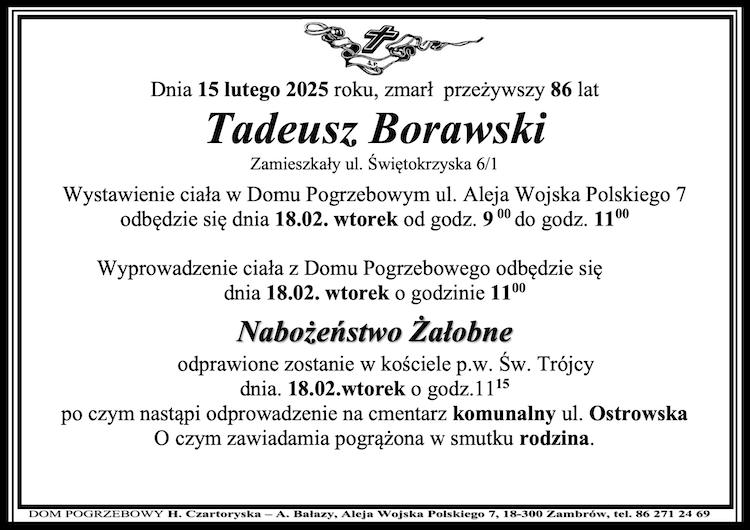 Tadeusz Borawski