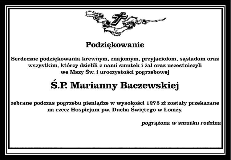Marianna Baczewska