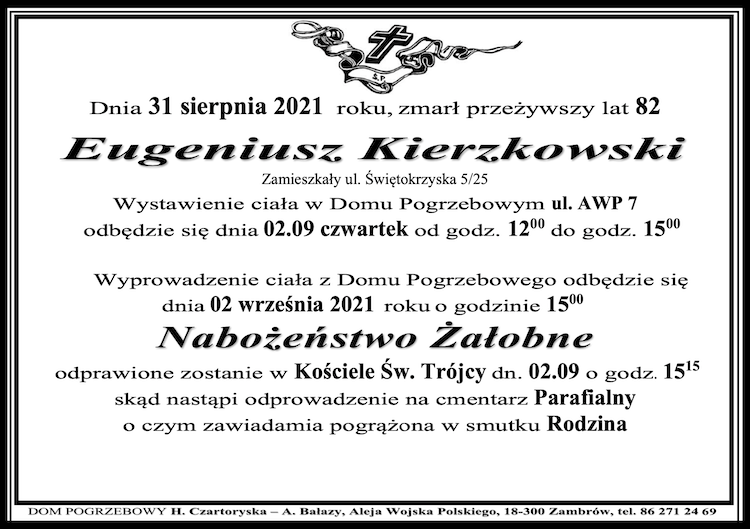 Eugeniusz  Kierzkowski