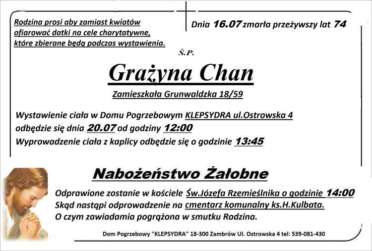 Grażyna Chan