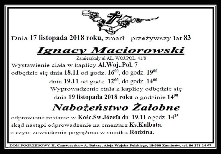 Ignacy Maciorowski