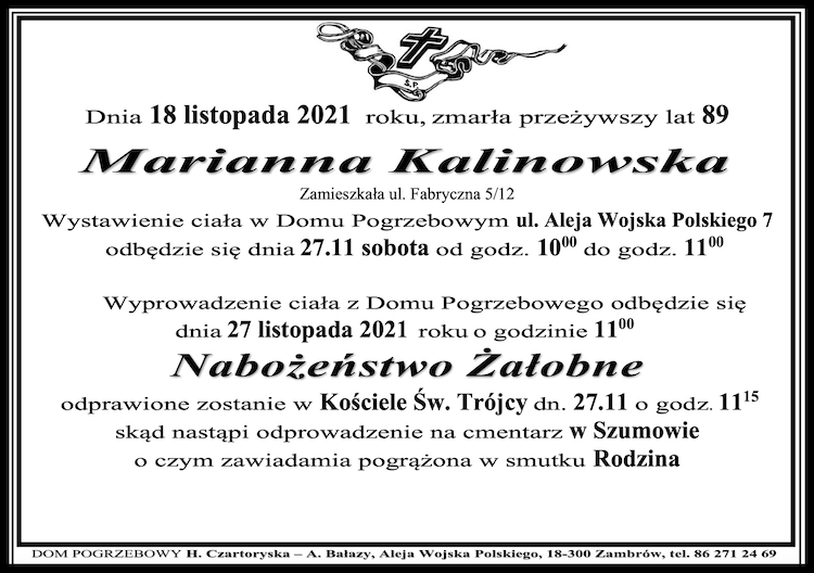 Marianna Kalinowska