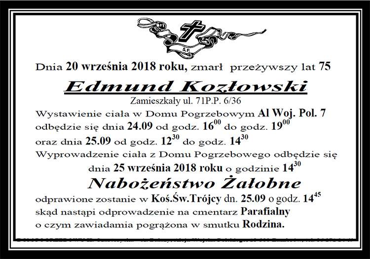 Edmund Kozłowski