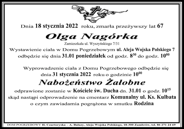 Olga Nagórka