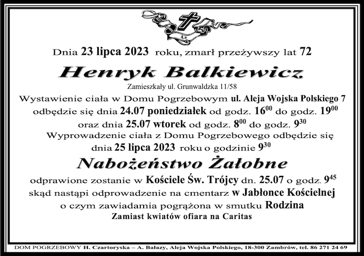 Henryk Balkiewicz