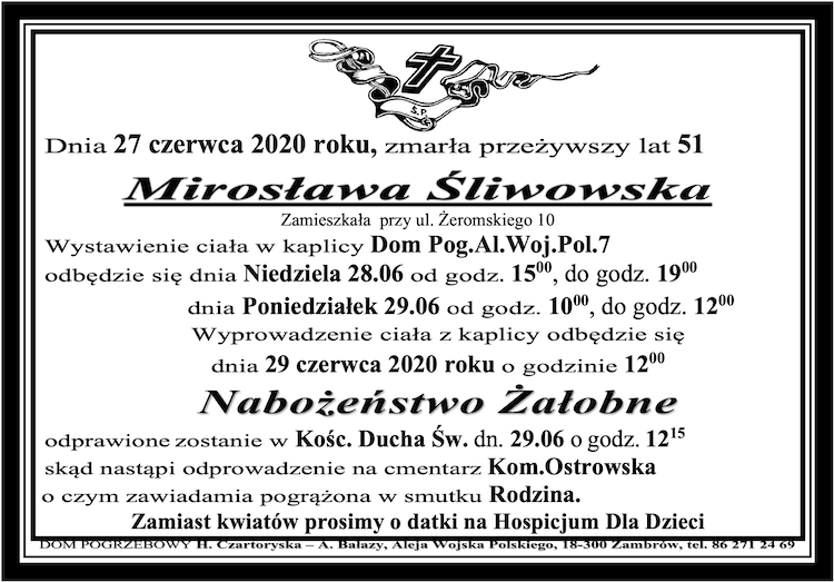 Mirosława  Śliwowska